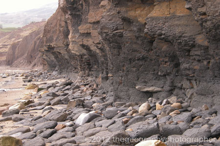 wave-cut notch