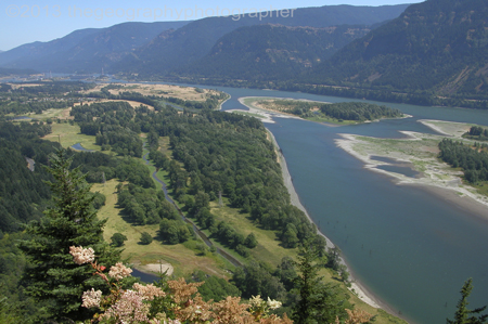 proglacial lake gorge