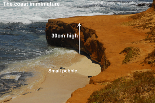 miniature coastline