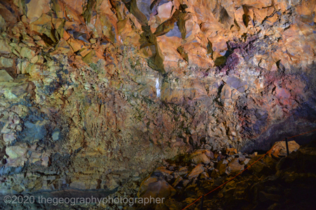 inside a volcano