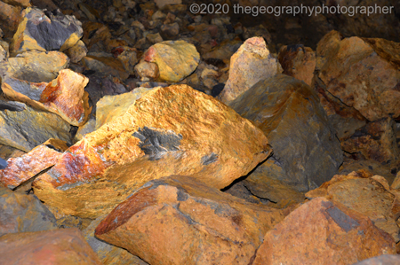 inside a volcano